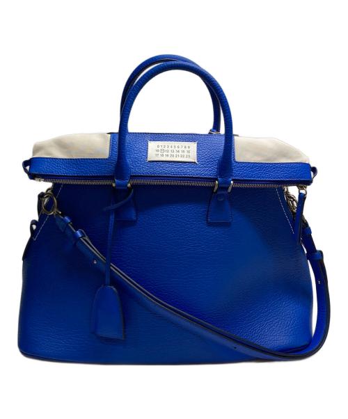 Maison Margiela（メゾンマルジェラ）Maison Margiela (メゾンマルジェラ) 5ACバッグ ブルーの古着・服飾アイテム