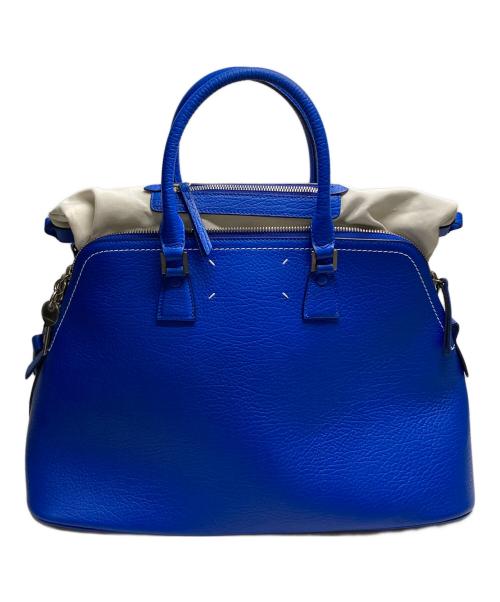 Maison Margiela（メゾンマルジェラ）Maison Margiela (メゾンマルジェラ) 5ACバッグ ブルーの古着・服飾アイテム