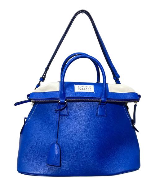 Maison Margiela（メゾンマルジェラ）Maison Margiela (メゾンマルジェラ) 5ACバッグ ブルーの古着・服飾アイテム