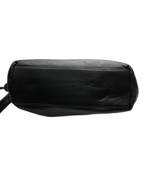 USED（ユーズド）USED (ユーズド) クロコレザーバッグ ブラックの古着・服飾アイテム