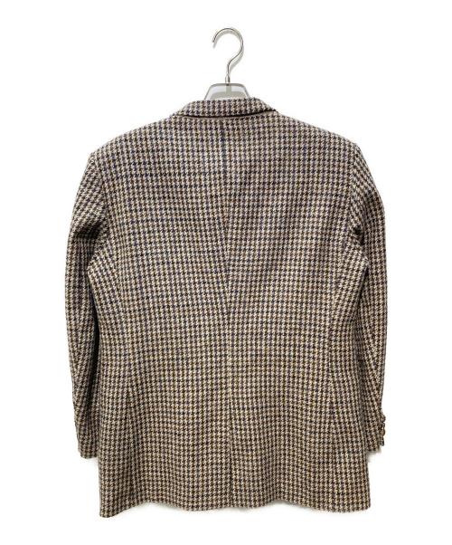 Harris Tweed（ハリスツイード）Harris Tweed (ハリスツイード) テーラードジャケット ベージュ サイズ:Ⅼの古着・服飾アイテム