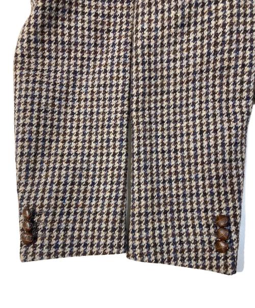 Harris Tweed（ハリスツイード）Harris Tweed (ハリスツイード) テーラードジャケット ベージュ サイズ:Ⅼの古着・服飾アイテム