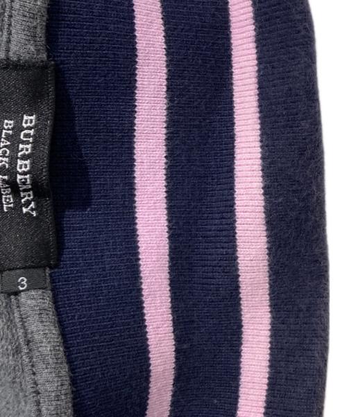 BURBERRY BLACK LABEL（バーバリーブラックレーベル）BURBERRY BLACK LABEL (バーバリーブラックレーベル) ジップジャケット グレー サイズ:size 3の古着・服飾アイテム
