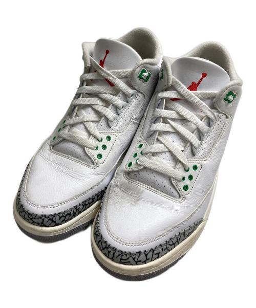NIKE（ナイキ）NIKE (ナイキ) Women's Air Jordan 3 Retro Lucky Green サイズ:27.5の古着・服飾アイテム