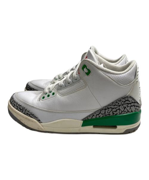 NIKE（ナイキ）NIKE (ナイキ) Women's Air Jordan 3 Retro Lucky Green サイズ:27.5の古着・服飾アイテム