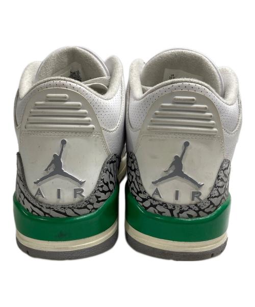 NIKE（ナイキ）NIKE (ナイキ) Women's Air Jordan 3 Retro Lucky Green サイズ:27.5の古着・服飾アイテム