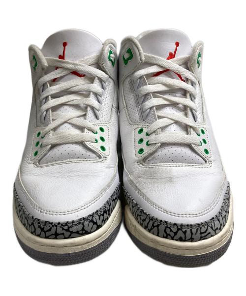 NIKE（ナイキ）NIKE (ナイキ) Women's Air Jordan 3 Retro Lucky Green サイズ:27.5の古着・服飾アイテム