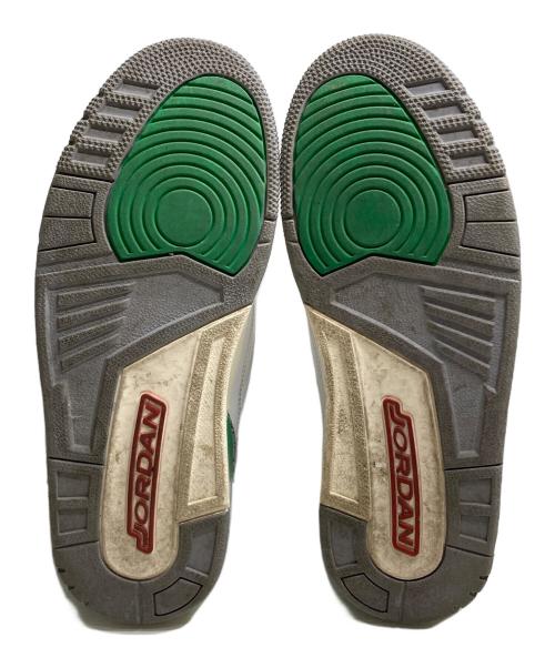 NIKE（ナイキ）NIKE (ナイキ) Women's Air Jordan 3 Retro Lucky Green サイズ:27.5の古着・服飾アイテム