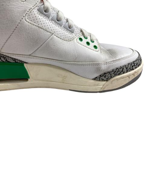 NIKE（ナイキ）NIKE (ナイキ) Women's Air Jordan 3 Retro Lucky Green サイズ:27.5の古着・服飾アイテム
