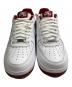 中古・古着 NIKE (ナイキ) Air Force 1 Low '07 LV8 White/Burgundy サイズ:26.5：11000円