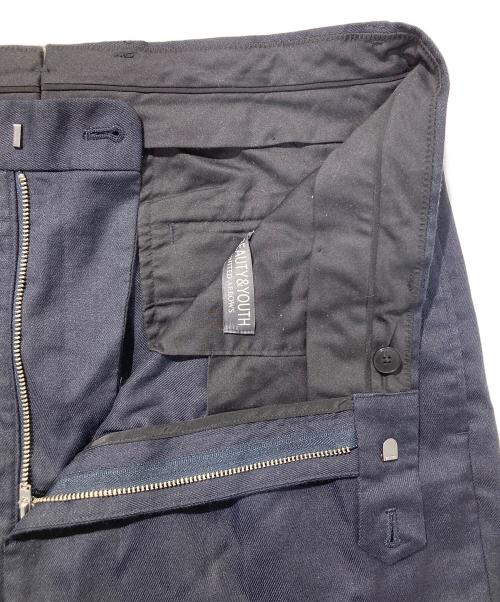 BEAUTY&YOUTH（ビューティーアンドユース）BEAUTY&YOUTH (ビューティーアンドユース) パンツ ネイビー サイズ:✕Ⅼ 未使用品の古着・服飾アイテム