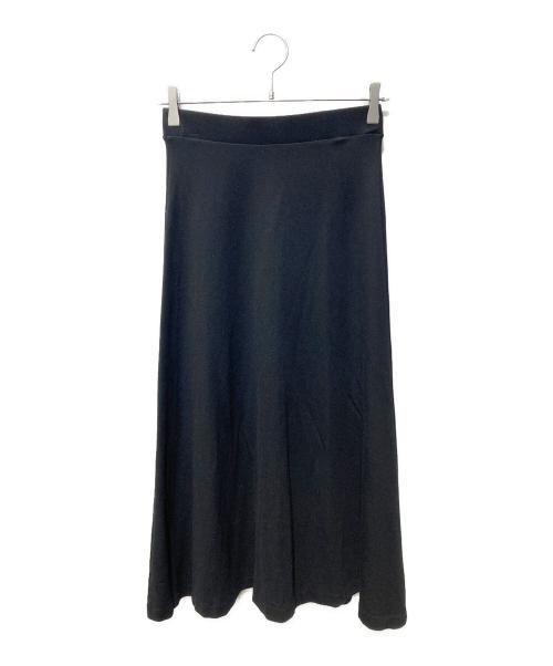 EVERYDAY I LIKE.（エヴリデイ アイ ライク）EVERYDAY I LIKE. (エヴリデイ アイ ライク) New Jersey Flare スカート ブラック サイズ:36の古着・服飾アイテム