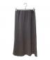 NOLLEY'S（ノーリーズ）の古着「ウォッシャブル綿麻スラブナロースカート」｜グレー