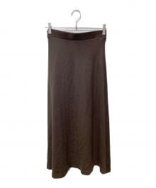 EVERYDAY I LIKE.（エヴリデイ アイ ライク）の古着「New Jersey Flare スカート」｜ブラウン