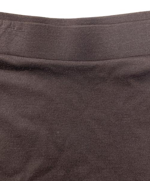 EVERYDAY I LIKE.（エヴリデイ アイ ライク）EVERYDAY I LIKE. (エヴリデイ アイ ライク) New Jersey Flare スカート ブラウン サイズ:SIZE36の古着・服飾アイテム