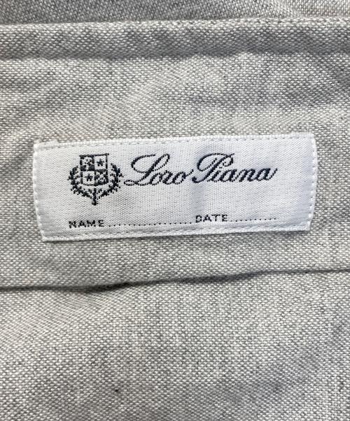 LORO PIANA（ロロピアーナ）LORO PIANA (ロロピアーナ) シャツ グレー サイズ:FREEの古着・服飾アイテム