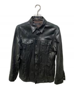 中古・古着通販】PAPAS (パパス) ムートンジャケット ブラウン サイズ
