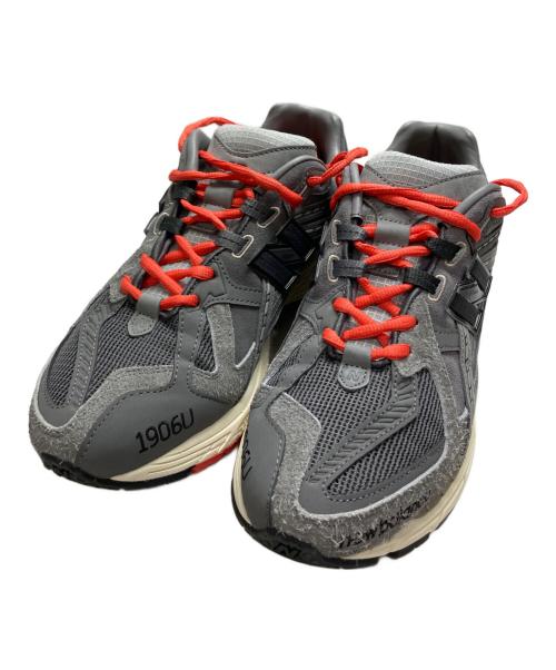 NEW BALANCE（ニューバランス）NEW BALANCE N.HOOLYWOOD TEST PRODUCT EXCHANGE SERVICE Invincible (インヴィンシブル) スニーカー Grey/Charcoal/Orange サイズ:27.5の古着・服飾アイテム