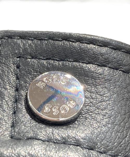 BOSS（ボス）BOSS (ボス) Malto ラムレザージャケット ブラック サイズ:SIZE46　の古着・服飾アイテム