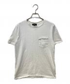 A.P.C.アーペーセー）の古着「ポケットTシャツ」｜ホワイト