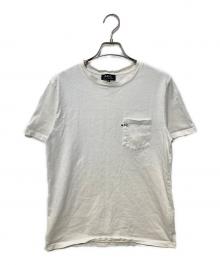 A.P.C.（アーペーセー）の古着「ポケットTシャツ」｜ホワイト