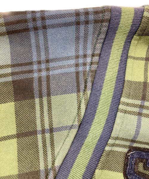 stussy（ステューシー）stussy (ステューシー) スウェットスタジャン グリーン サイズ:Ⅿの古着・服飾アイテム