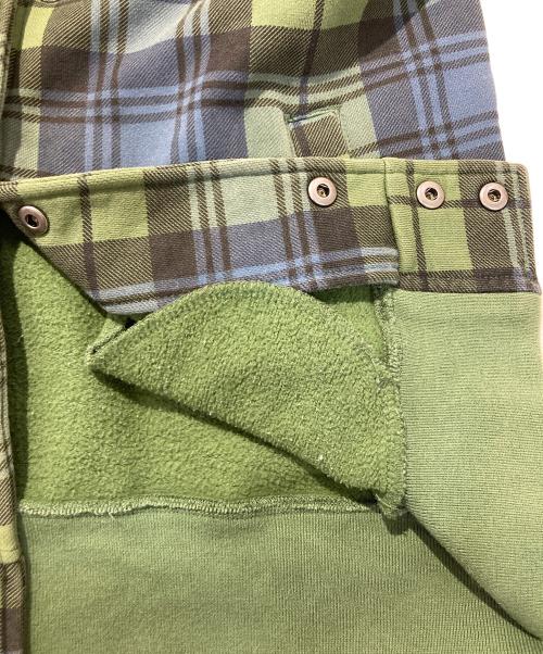 stussy（ステューシー）stussy (ステューシー) スウェットスタジャン グリーン サイズ:Ⅿの古着・服飾アイテム