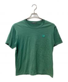 Acne studios（アクネ ストゥディオス）の古着「NASH FACE Tシャツ」｜グリーン
