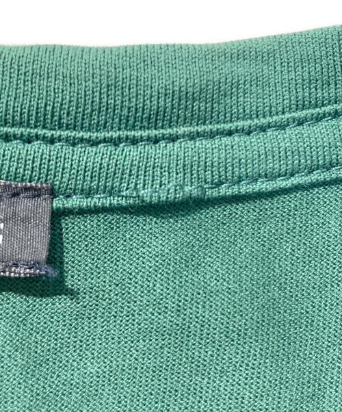 Acne studios（アクネ ストゥディオス）Acne studios (アクネ ストゥディオス) NASH FACE Tシャツ グリーン サイズ:Ⅿの古着・服飾アイテム