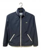 LACOSTEラコステ）の古着「配色撥水ジャケット」｜ネイビー