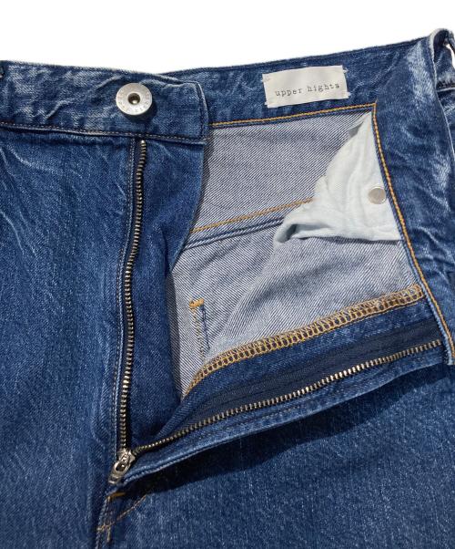 upper hights（アッパーハイツ）upper hights (アッパーハイツ) ハイライズストレート デニムパンツ インディゴ サイズ:27の古着・服飾アイテム