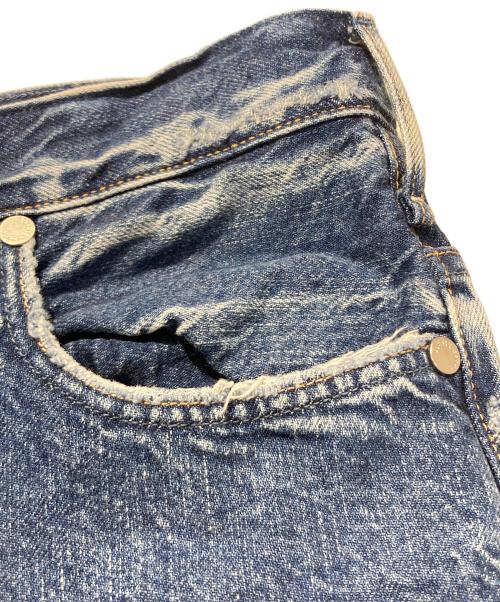 upper hights（アッパーハイツ）upper hights (アッパーハイツ) ハイライズストレート デニムパンツ インディゴ サイズ:27の古着・服飾アイテム