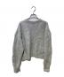 UNITED ARROWS (ユナイテッドアローズ) フラッフィクルーネックニット グレー サイズ:サイズ表記なし：4000円