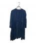 +2 (プラスツー) リネンワンピース ネイビー サイズ:サイズ表記なし：4000円