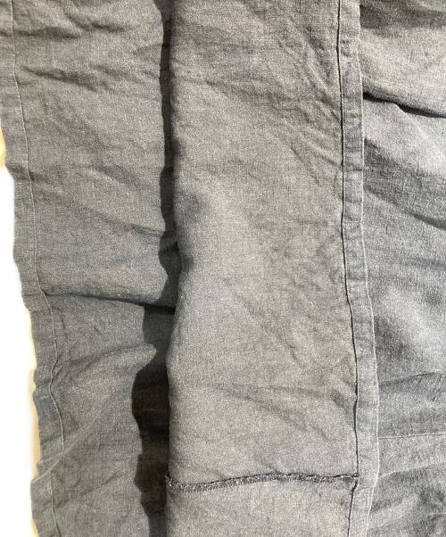 +2（プラスツー）+2 (プラスツー) リネンワンピース ネイビー サイズ:サイズ表記なしの古着・服飾アイテム