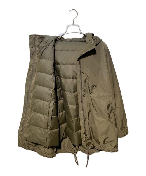23区（ニジュウサンク）23区 (ニジュウサンク) マルチwayタフタダウンコート ブラウン サイズ:40の古着・服飾アイテム