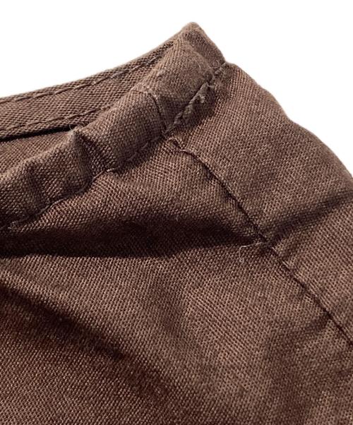 Gymphlex（ジムフレックス）Gymphlex (ジムフレックス) RAY BEAMS (レイ ビームス) 別注 ティアード ワンピース ブラウン サイズ:14の古着・服飾アイテム