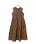 Gymphlex（ジムフレックス）の古着「別注 ティアード ワンピース」｜ブラウン