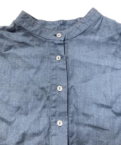 fog linen work（フォグリネンワーク）fog linen work (フォグリネンワーク) リネンワンピース オリーブ サイズ:記載なしの古着・服飾アイテム