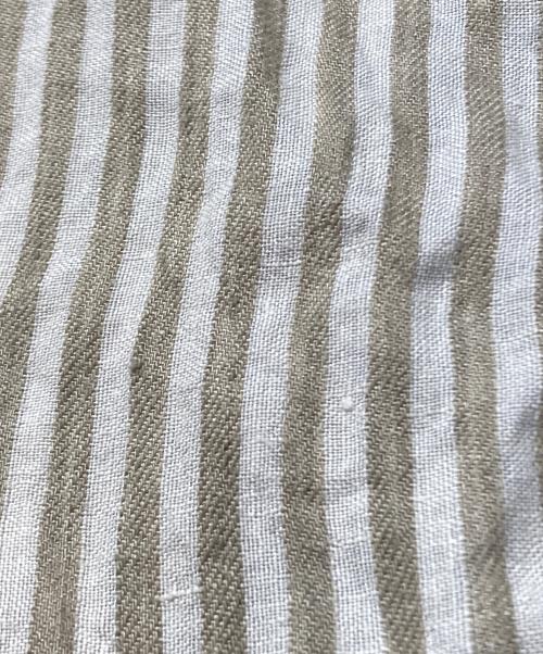 Gymphlex（ジムフレックス）Gymphlex (ジムフレックス) リネンノースリーブワンピース ベージュ サイズ:14の古着・服飾アイテム