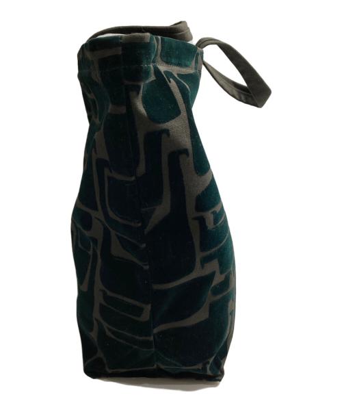 mina perhonen（ミナ ペルホネン）mina perhonen (ミナ ペルホネン) bird land グリーンの古着・服飾アイテム