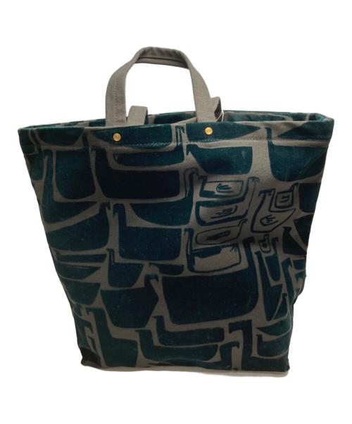 mina perhonen（ミナ ペルホネン）mina perhonen (ミナ ペルホネン) bird land グリーンの古着・服飾アイテム