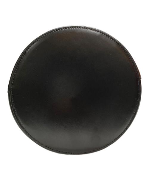 YAHKI（ヤーキ）YAHKI (ヤーキ) レザーバケツショルダーバッグ ブラックの古着・服飾アイテム