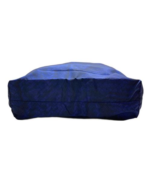 BOTTEGA VENETA（ボッテガベネタ）BOTTEGA VENETA (ボッテガベネタ) イントレッチオリュージョントートバッグ ネイビーの古着・服飾アイテム