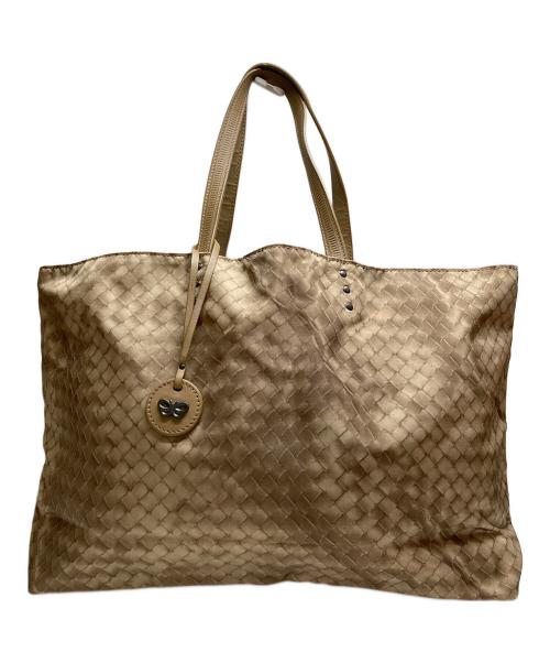 BOTTEGA VENETA（ボッテガベネタ）BOTTEGA VENETA (ボッテガベネタ) イントレッチオリュージョン ベージュ サイズ:FREEの古着・服飾アイテム