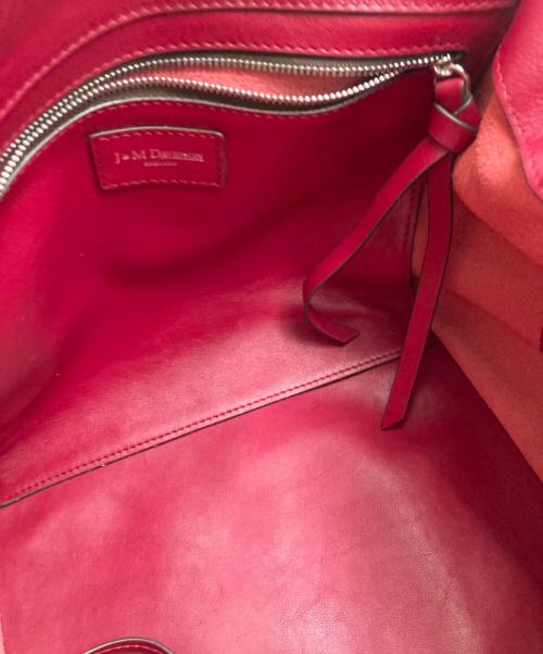 J&M DAVIDSON（ジェイ＆エム デヴィッドソン）J&M DAVIDSON (ジェイ＆エム デヴィッドソン) BELLEミニスタッズバッグ レッドの古着・服飾アイテム