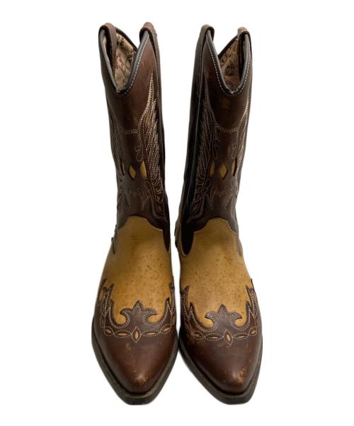 EL PANCHO（エルパンチョ）EL PANCHO (エルパンチョ) ウェスタンブーツ ブラウン サイズ:SIZE 42の古着・服飾アイテム