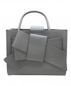 FRAY IDフレイ アイディー）の古着「ルエル リボンミドルバッグ」｜ブルー