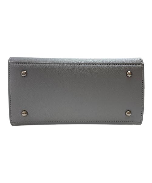 FRAY ID（フレイ アイディー）FRAY ID (フレイ アイディー) ルエル リボンミドルバッグ ブルーの古着・服飾アイテム