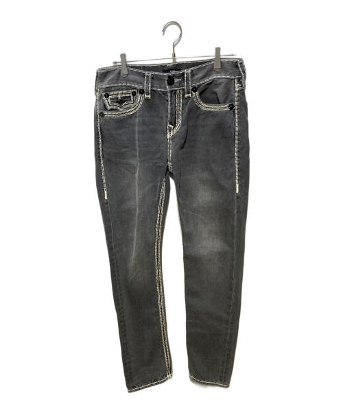 TRUE RELIGION（トゥルー レリジョン）TRUE RELIGION (トゥルー レリジョン) ROCCO Relaxed Skinny ブラック サイズ:SIZE 30の古着・服飾アイテム